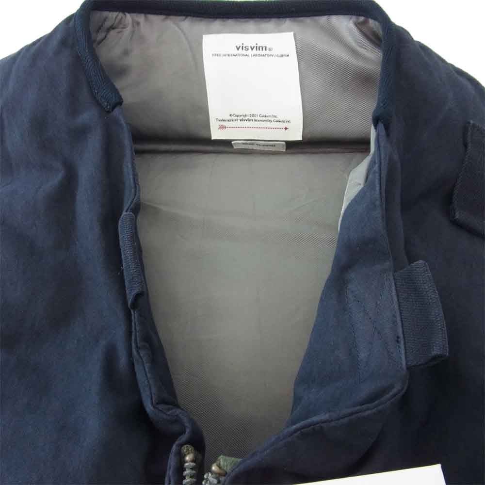 VISVIM ビズビム 0120205013003 HARRIER DOWN VEST ハリアー ダウン ベスト ネイビー系 4【新古品】【未使用】【中古】