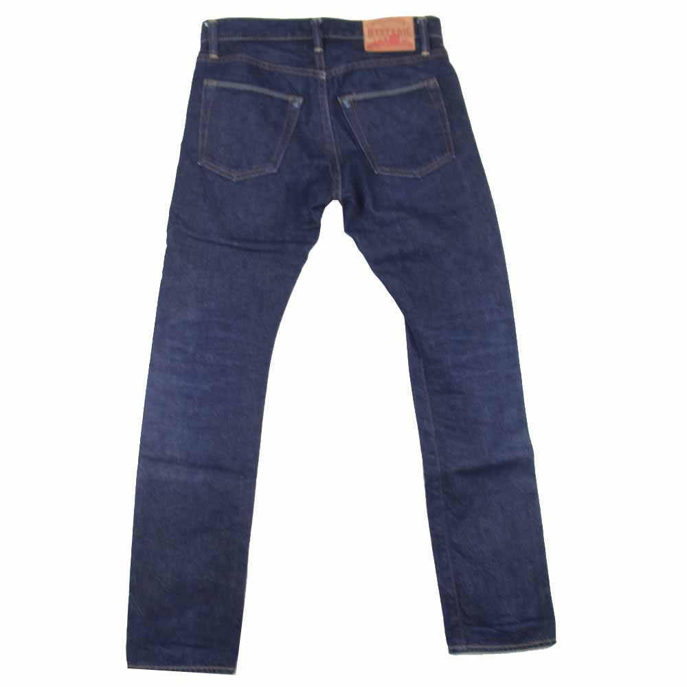 HYSTERIC GLAMOUR ヒステリックグラマー 0222AP07 スリム ストレート スタッズ デニム パンツ インディゴブルー系 28【美品】【中古】