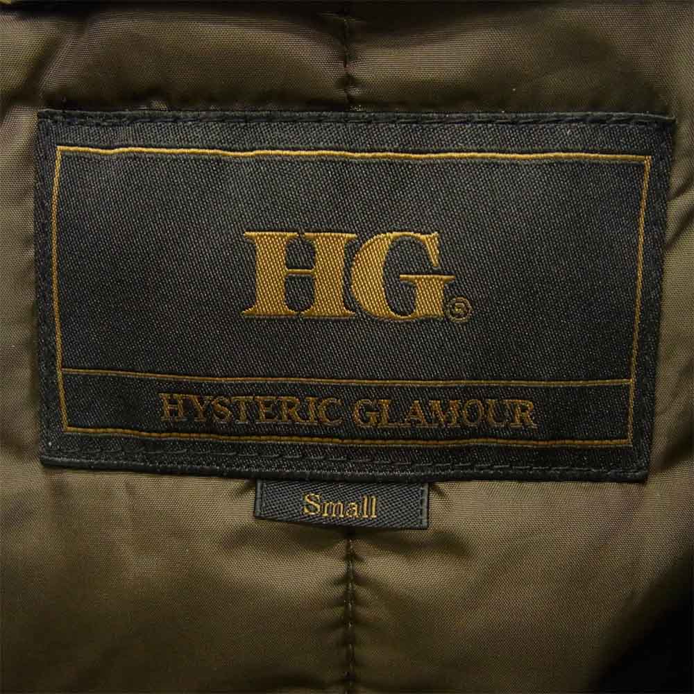 HYSTERIC GLAMOUR ヒステリックグラマー 4AC-0241 BORN TO LOSE N-3B プリマロフト ミリタリー フライト ジャケット コート カーキ系 S【中古】