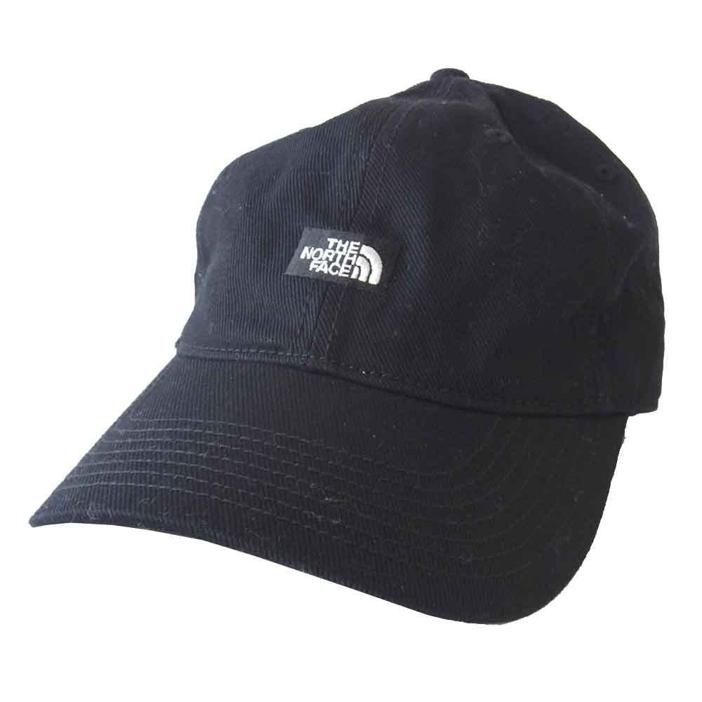 THE NORTH FACE ノースフェイス NN8903N Cotton Twill Field Cap コットン ツイル ロゴ キャップ ブラック系 F【新古品】【未使用】【中古】
