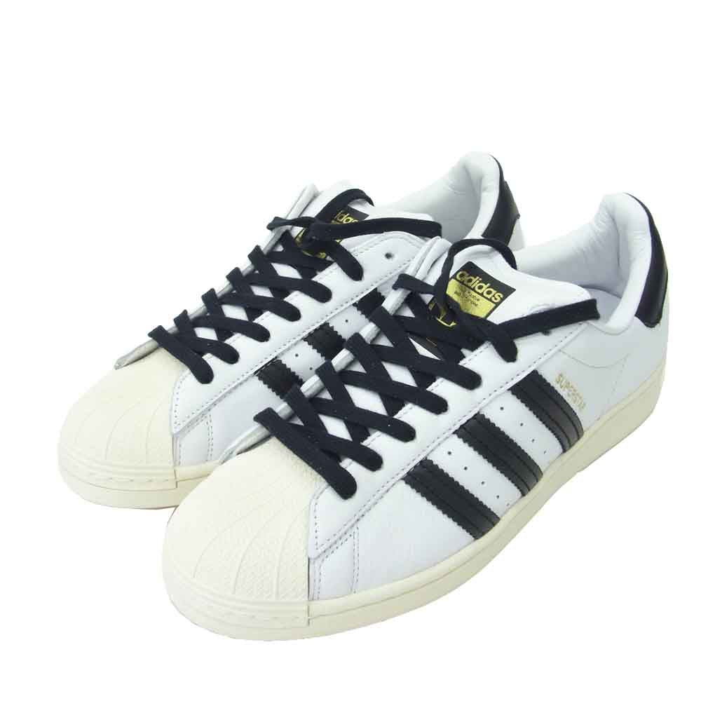 adidas アディダス CG3603 EDIFIS エディフィス SUPERSTAR 80s スーパースター ホワイト系 ブラック系 26.5cm【新古品】【未使用】【中古】