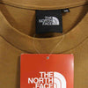 THE NORTH FACE ノースフェイス NT81931 国内正規品 LS SQUARE LOGO TEE ロングスリーブ スクエア ロゴ Tシャツ ライトブラウン系 M【新古品】【未使用】【中古】