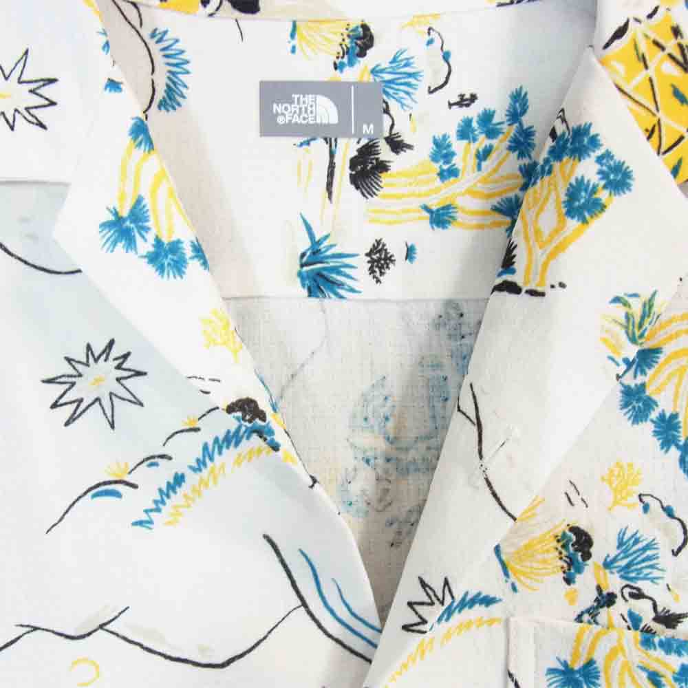 THE NORTH FACE ノースフェイス NR21931 国内正規品 SS CLIMBING SUMMER SHIRT クライミング サマーシャツ MI モダントワールアイボリー ホワイト系 M【新古品】【未使用】【中古】