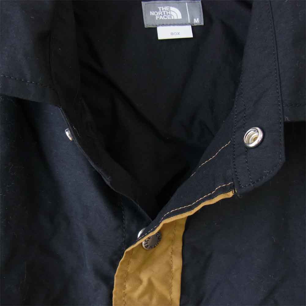 THE NORTH FACE ノースフェイス NR11961 国内正規品 LS Nuptse Shirt ヌプシ シャツ BK ブリティッシュカーキ ブラウン系 M【新古品】【未使用】【中古】