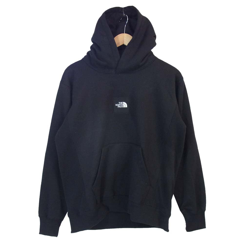 THE NORTH FACE ノースフェイス NT61821R 国内正規品 HEATHER LOGO BIG HOODIE ロゴ ビッグ フーディ プルオーバー パーカー ブラック系 L【新古品】【未使用】【中古】
