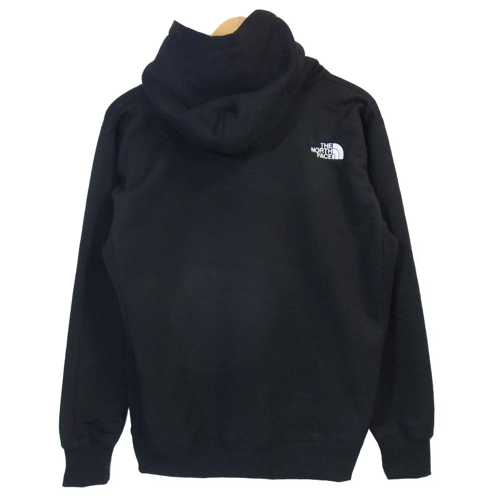 THE NORTH FACE ノースフェイス NT61821R 国内正規品 HEATHER LOGO BIG HOODIE ロゴ ビッグ フーディ プルオーバー パーカー ブラック系 L【新古品】【未使用】【中古】