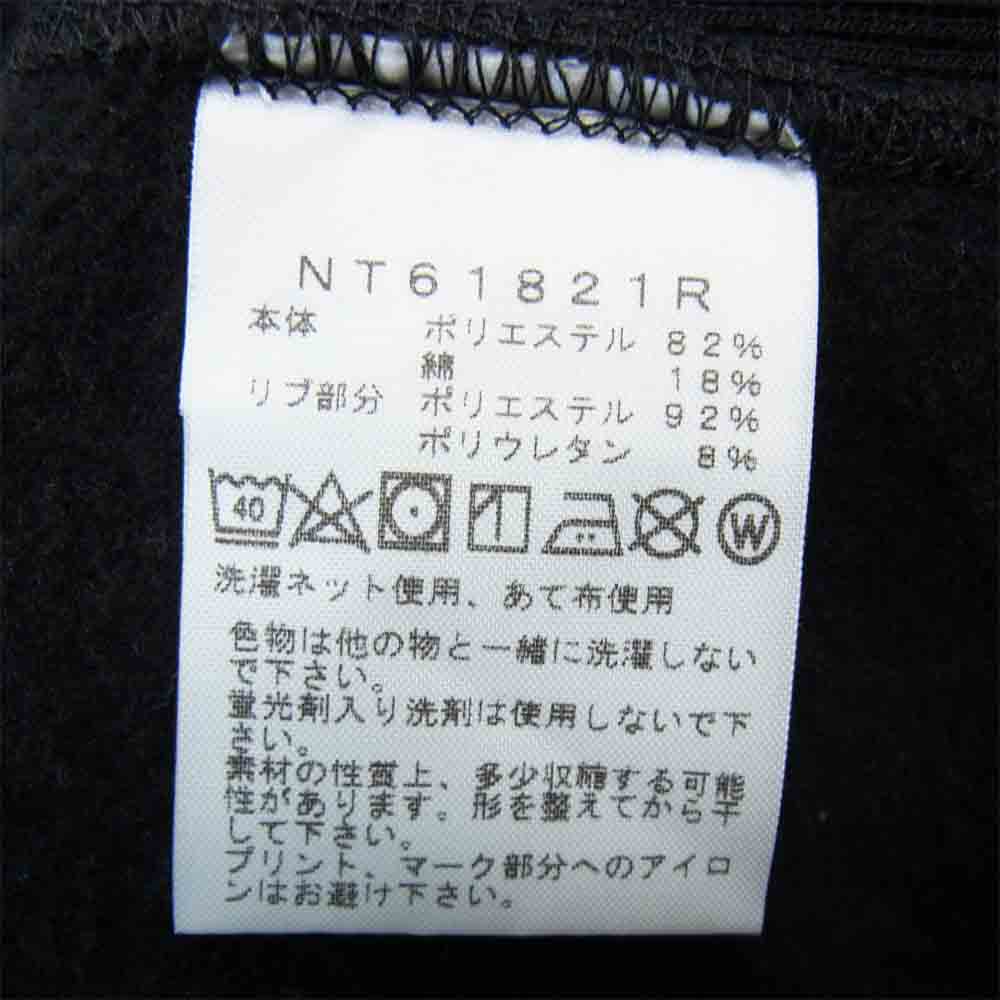 THE NORTH FACE ノースフェイス NT61821R 国内正規品 HEATHER LOGO BIG HOODIE ロゴ ビッグ フーディ プルオーバー パーカー ブラック系 L【新古品】【未使用】【中古】