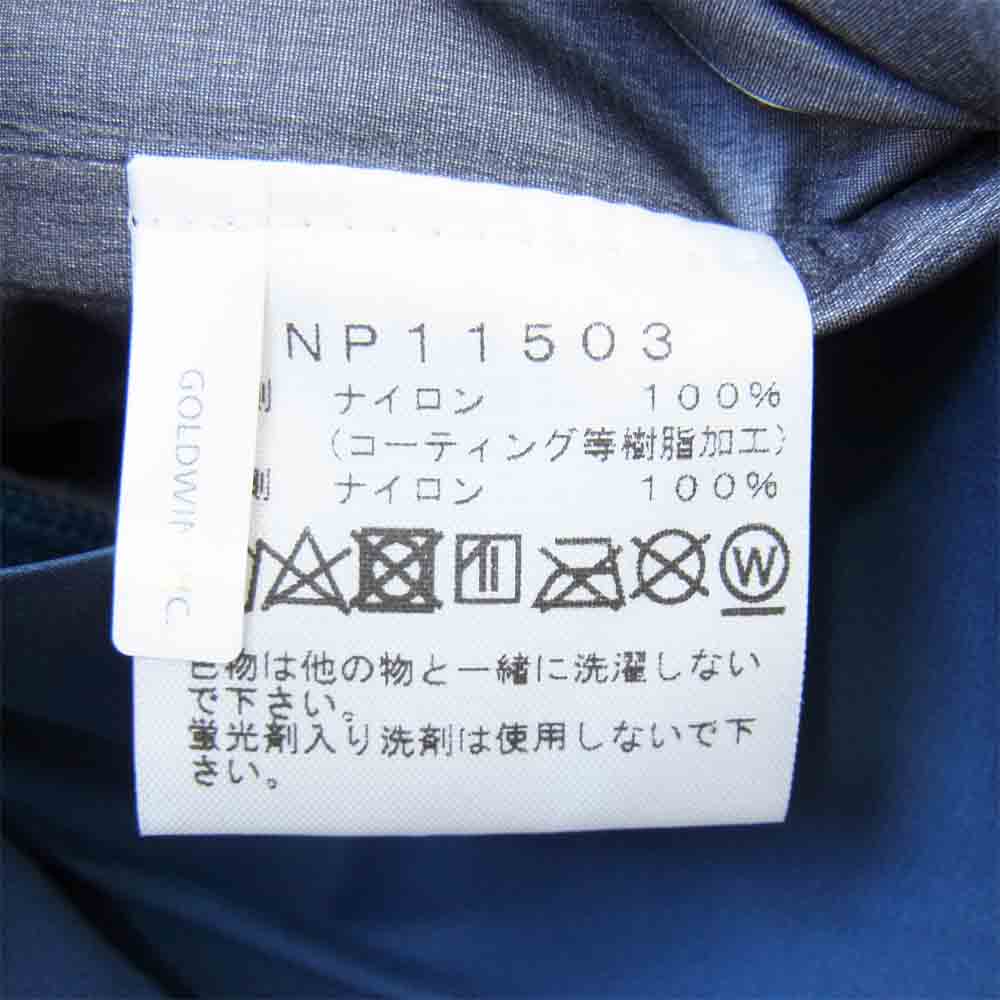 THE NORTH FACE ノースフェイス NP11503 国内正規品 Climb Light Jacket クライム ライト ジャケット SU シェイディブルー アーバンネイビー ネイビー系 L【新古品】【未使用】【中古】