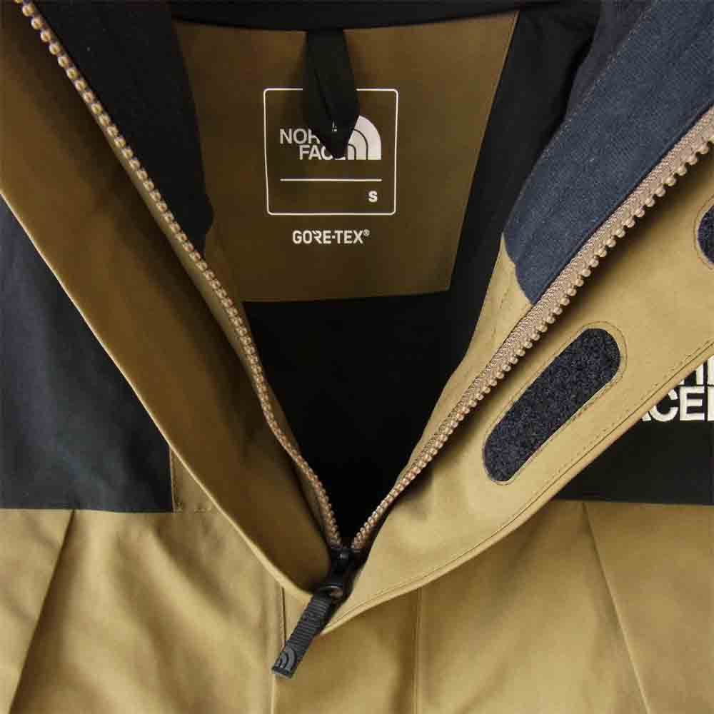 THE NORTH FACE ノースフェイス NP61800 国内正規品 GORE-TEX Mountain Jacket ゴアテックス マウンテン ジャケット BC ビーチグリーン カーキ系 S【新古品】【未使用】【中古】