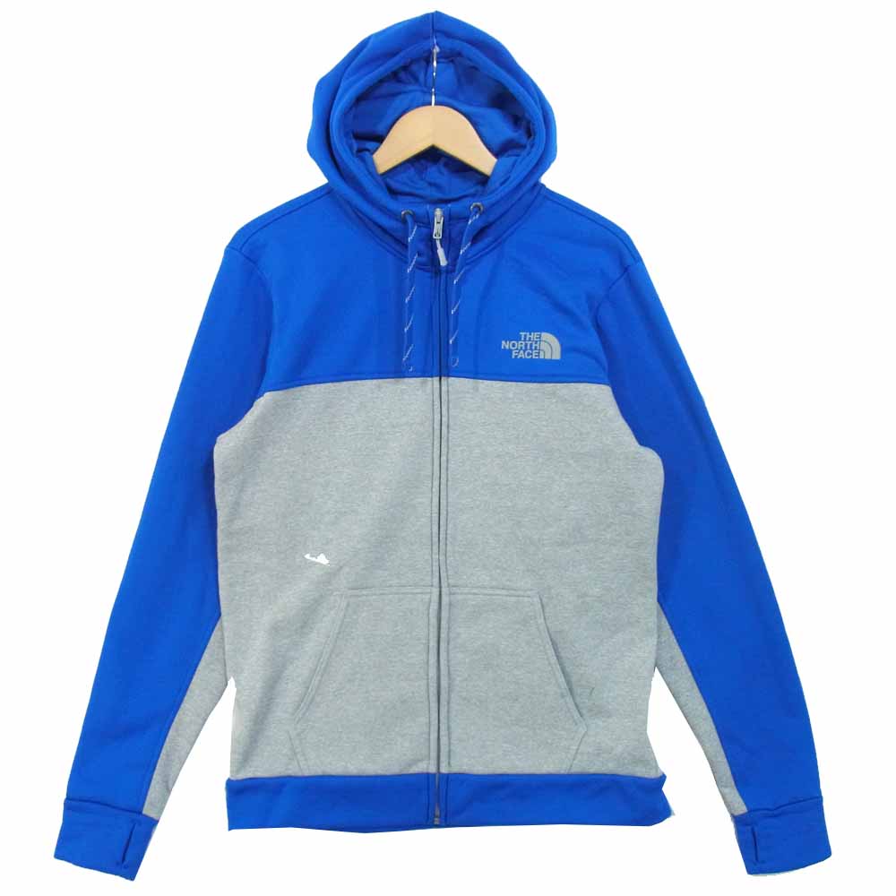 THE NORTH FACE ノースフェイス NF0A34YV2TW SURGENT HOODIE フルジップ パーカー ブルー×グレー系 M【中古】