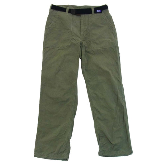 THE NORTH FACE ノースフェイス NT5751N PURPLE LABEL パープルレーベル Cotton Ripstop Field Pants カーゴパンツ カーキ系 30【中古】
