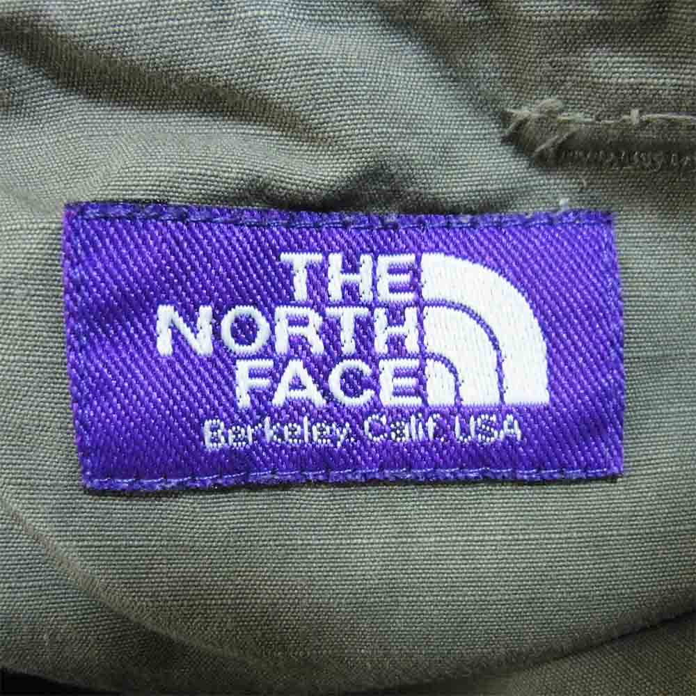THE NORTH FACE ノースフェイス NT5751N PURPLE LABEL パープルレーベル Cotton Ripstop Field Pants カーゴパンツ カーキ系 30【中古】