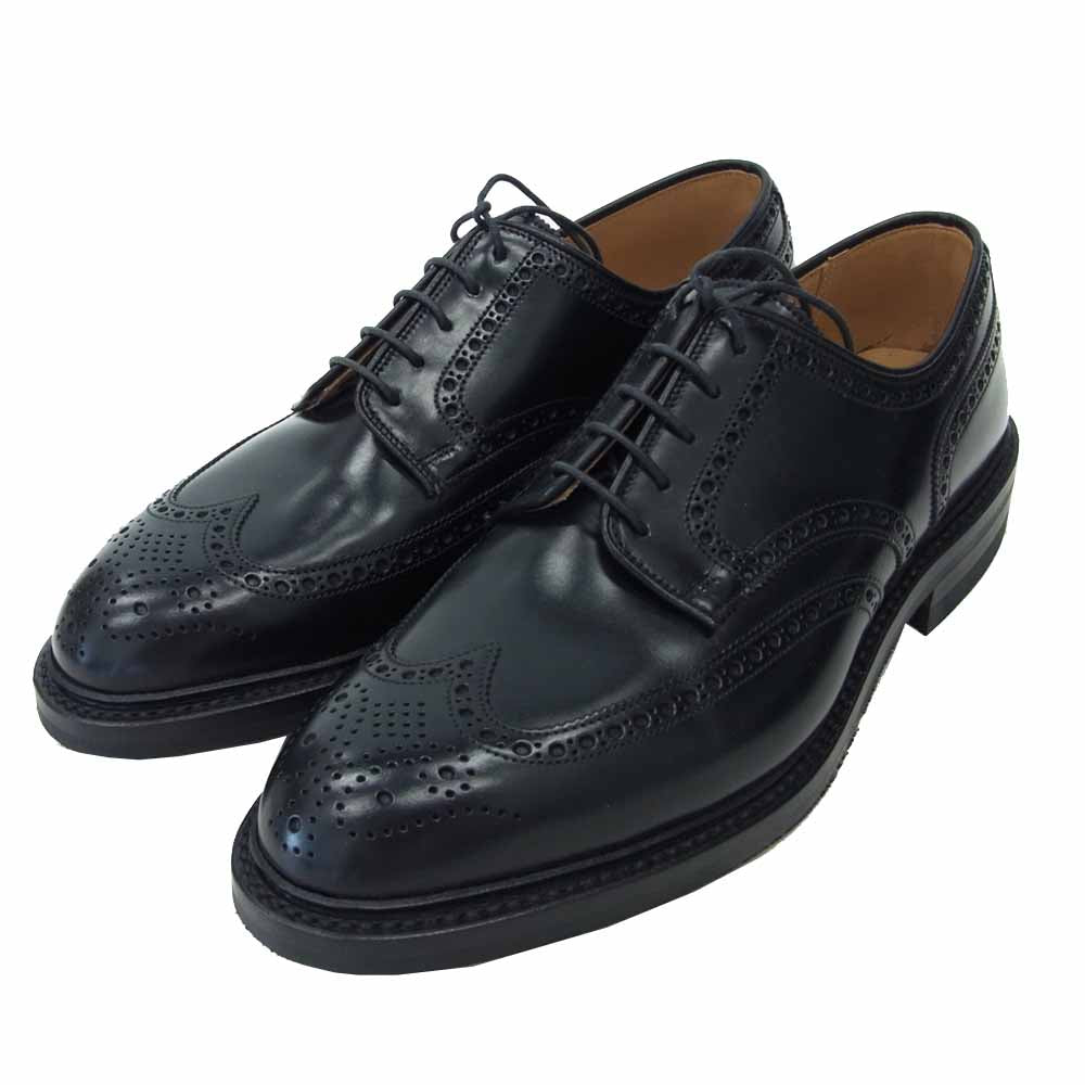 クロケットアンドジョーンズ PEMBROKE ペンブローク ブラック カーフ LAST 325 ブラック系【新古品】【未使用】【中古】