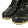 RED WING レッドウィング 8165 アイリッシュセッター プレーントゥ ブーツ レザー アメリカ製 ブラック系 US9 D【中古】