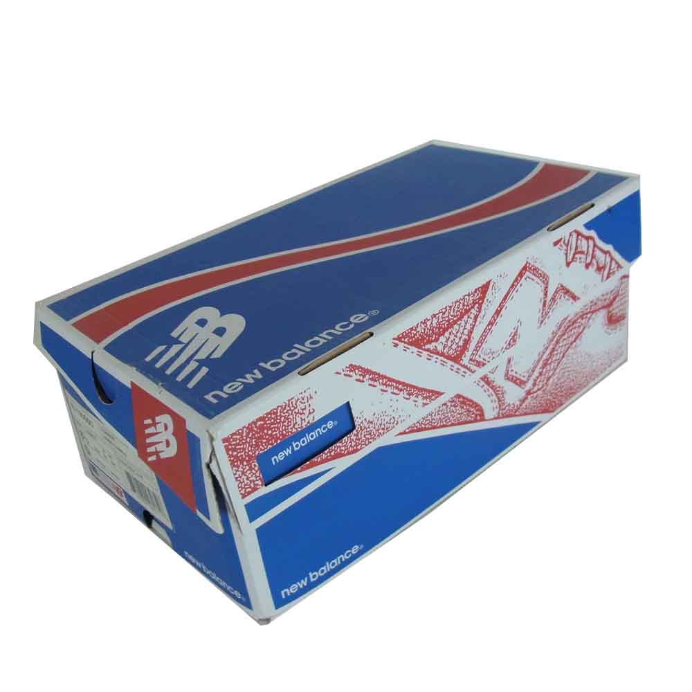 NEW BALANCE ニューバランス ML1300DC × Cone Mills コーンミルズ ヌバックレザー スニーカー ダークグレー系 ワインレッド系 8.5【新古品】【未使用】【中古】