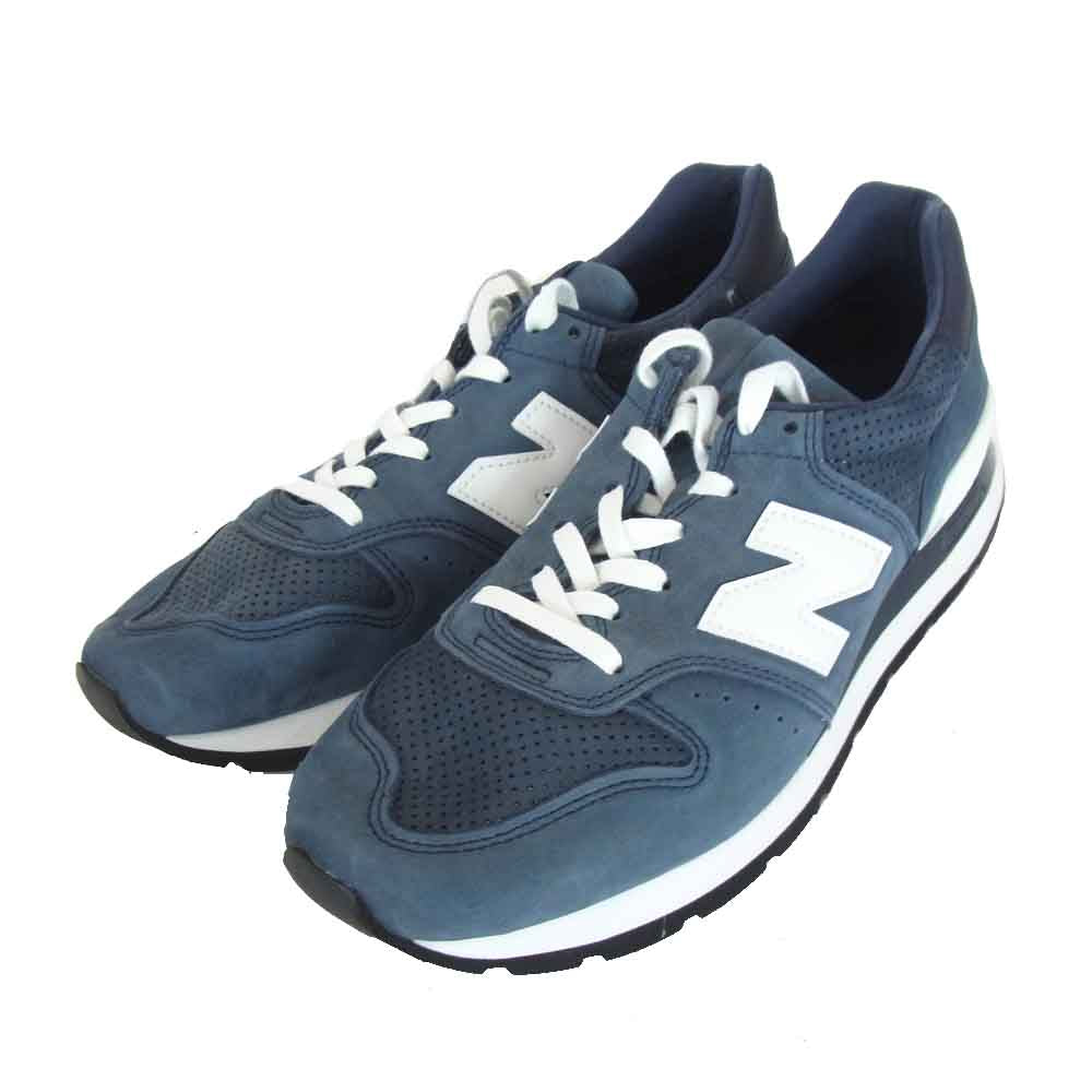 NEW BALANCE ニューバランス M995DNN USA製 スエード スニーカー UK8【極上美品】【中古】