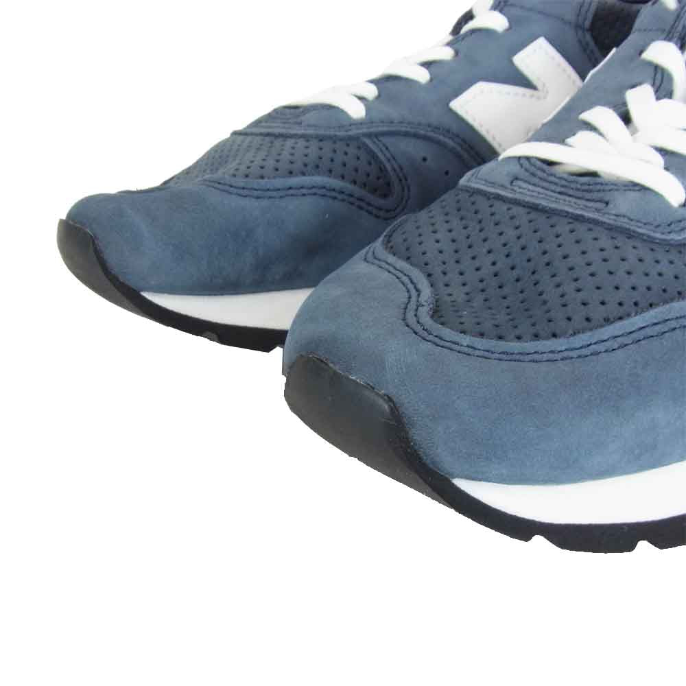 NEW BALANCE ニューバランス M995DNN USA製 スエード スニーカー UK8【極上美品】【中古】