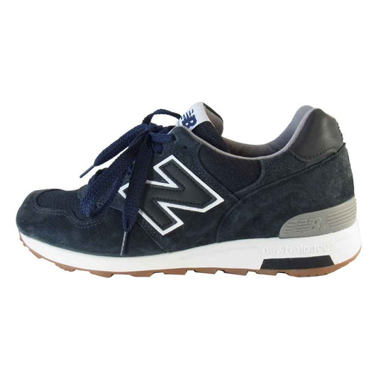 NEW BALANCE ニューバランス M1400C2 USA製 スエード スニーカー ネイビー系 26㎝【美品】【中古】