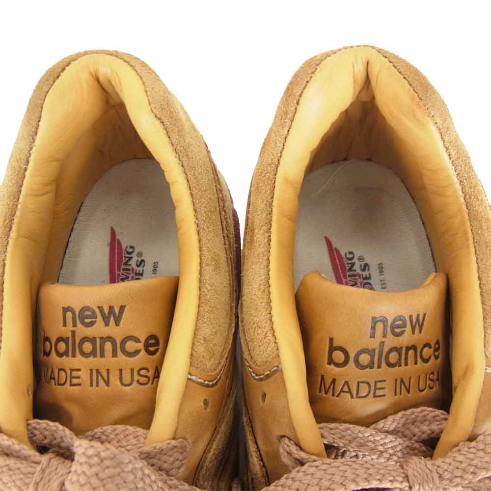 NEW BALANCE ニューバランス 19AW  M997RW × Red Wing レッド ウィング USA製【美品】【中古】