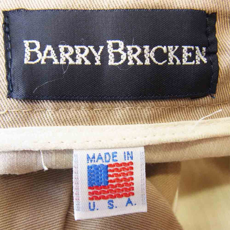 BARRY BRICKEN バリー ブリッケン × BEAMS ビームス チノパンツ ベージュ系 36【中古】
