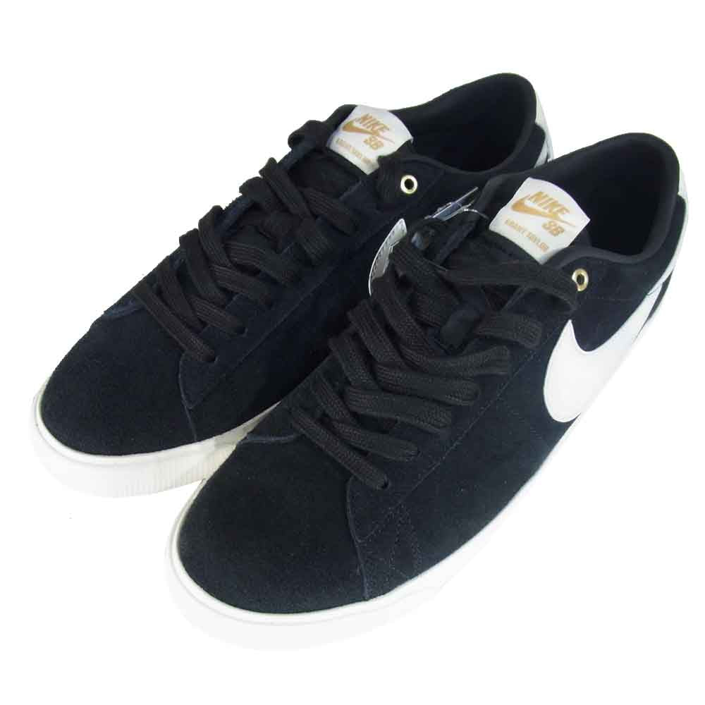 NIKE ナイキ 704939-001 SB BLAZER LOW GT ブレザーローＧＴ スニーカー ブラック系 US10.5【新古品】【未使用】【中古】