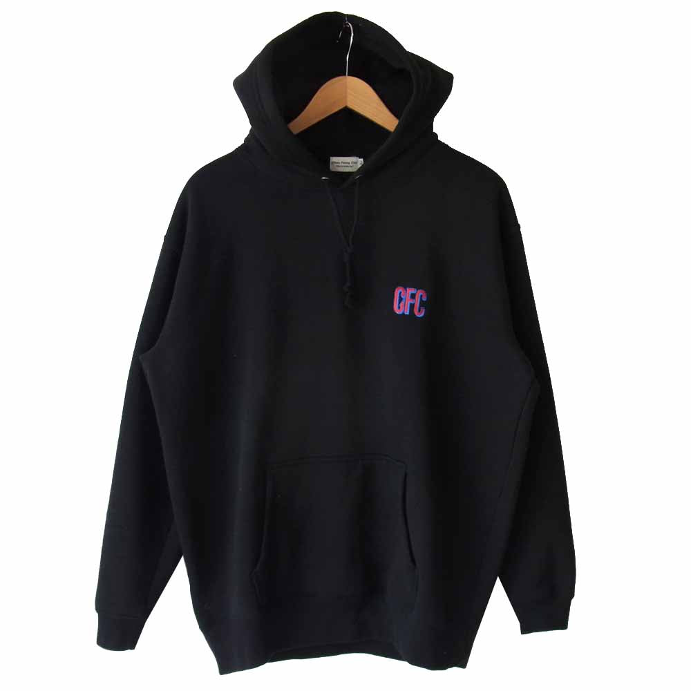 Chaos Fishing Club プルオーバー パーカー ブラック系 L【美品】【中古】