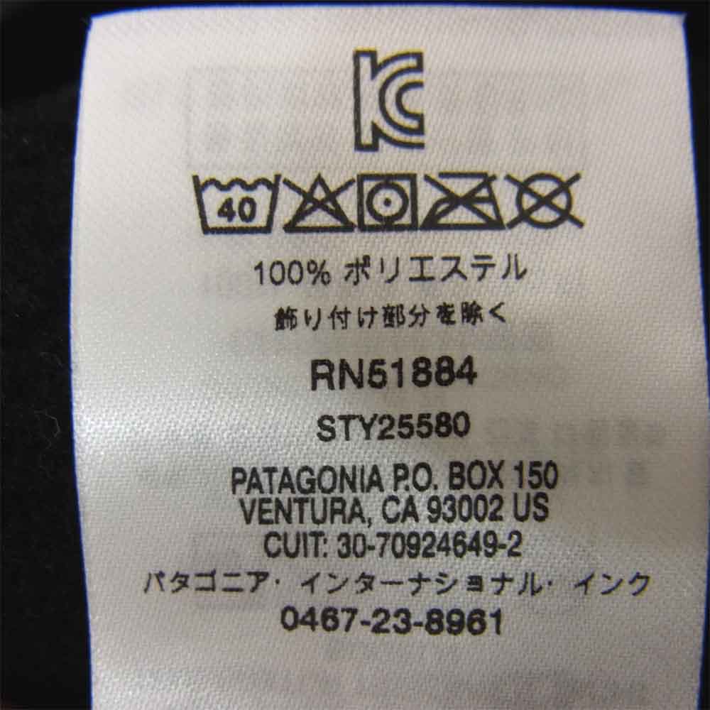 patagonia パタゴニア 25580FA20 シンチラスナップ フリース ジャケット ブラック系 L【美品】【中古】