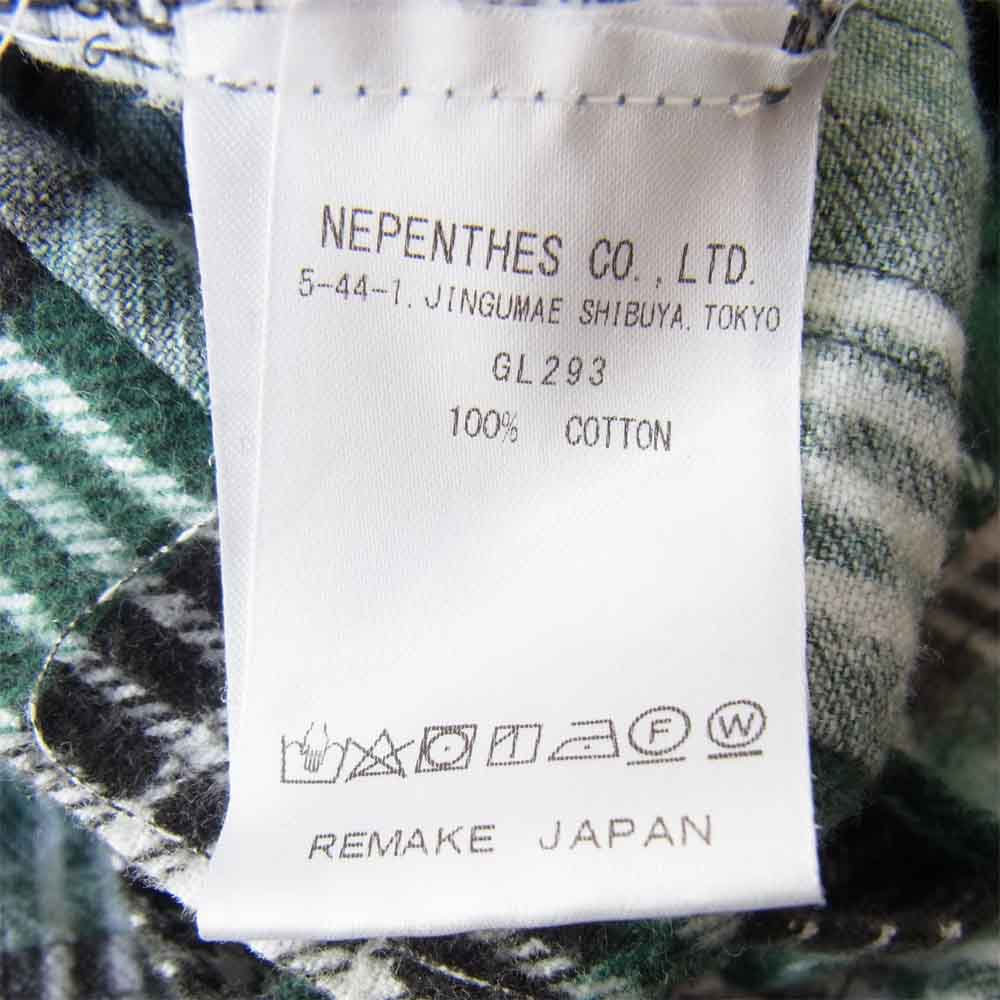 Needles ニードルス リビルド Rebuild GL293 リメイク パッチワーク 再構築 チェック シャツ マルチカラー系【中古】