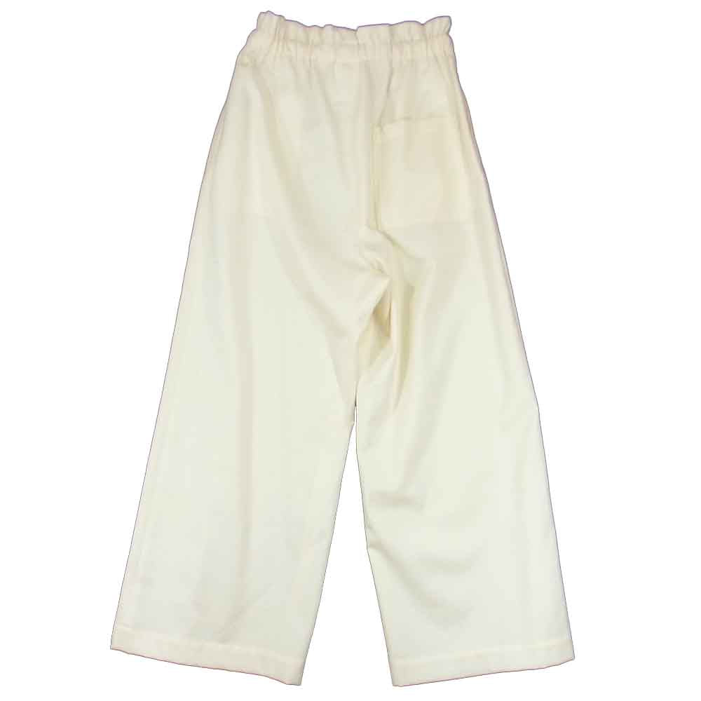 ウィムガゼット WGZ1092302A0005 ワイド ギャザー パンツ オフホワイト系 F【美品】【中古】