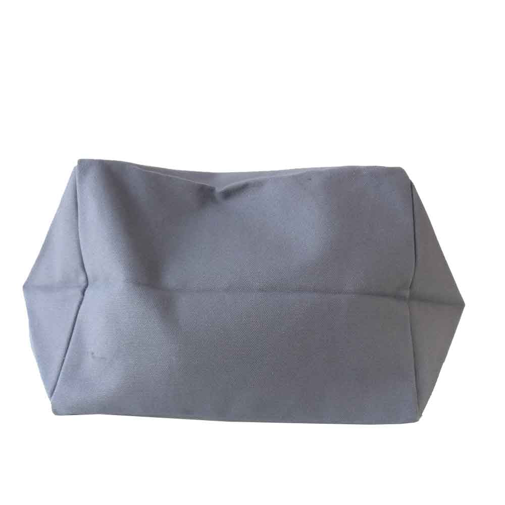 ラドロー グレープハンドル キャンバス トート バッグ グレー系【中古】