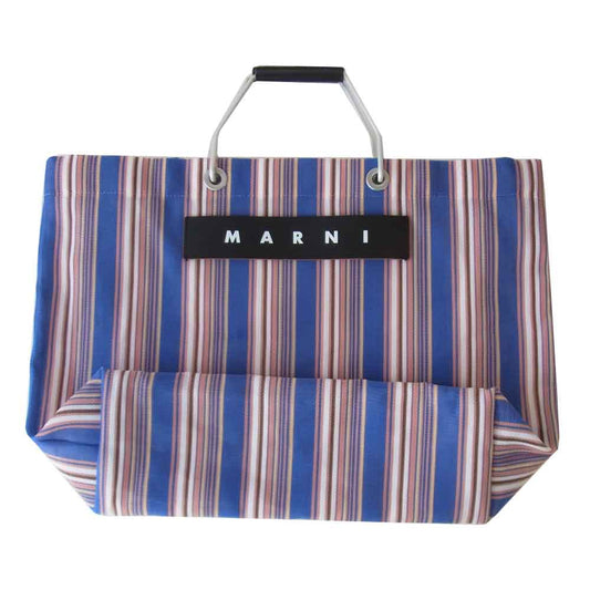 MARNI マルニ フラワーカフェ FLOWER CAFE ストライプ マルチカラー系【美品】【中古】