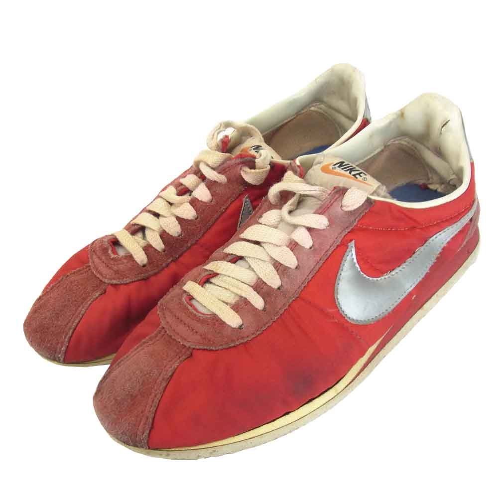 NIKE ナイキ 日本製 ナイロン コルテッツ レッド系【中古】