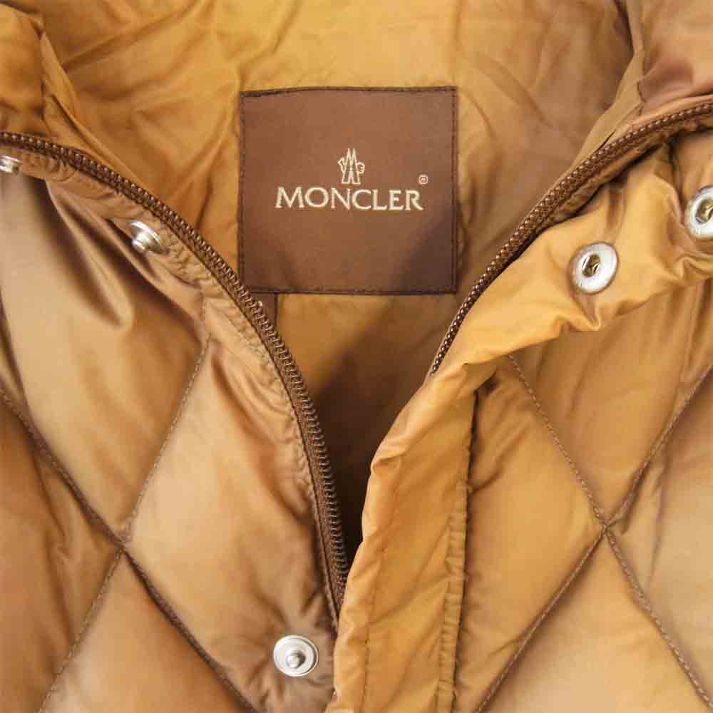 MONCLER モンクレール 国内正規品 茶タグ TANY タニー キルティング ダウンジャケット ベージュ系 2【中古】