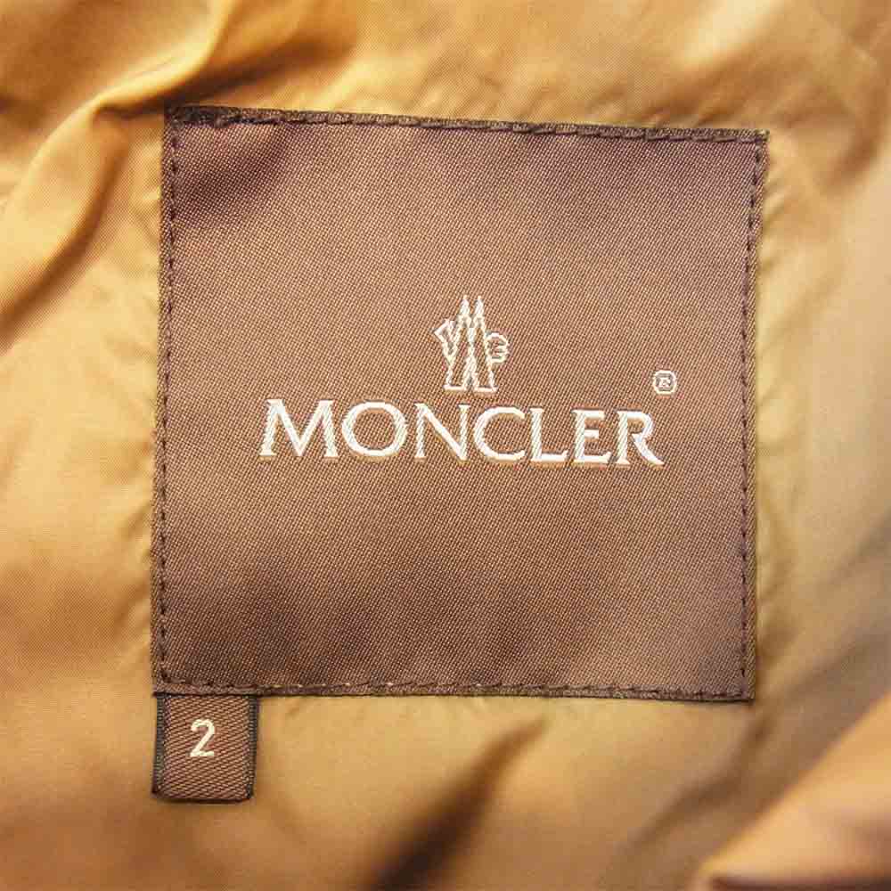 MONCLER モンクレール 国内正規品 茶タグ TANY タニー キルティング ダウンジャケット ベージュ系 2【中古】