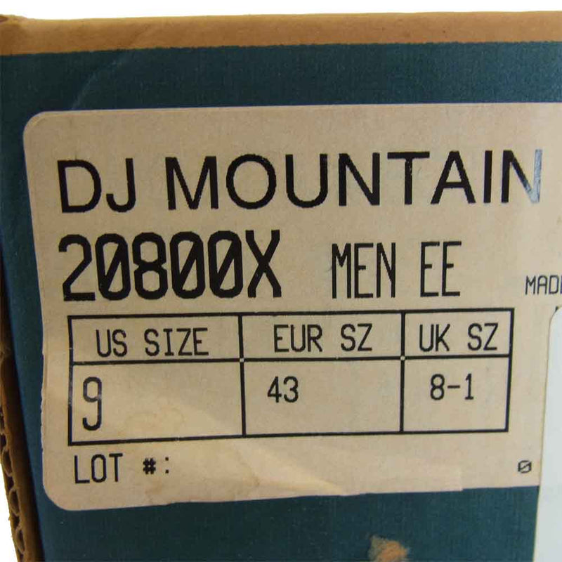 Danner ダナー 20800X USA製 DJ MOUNTAIN BOB ゴアテックス マウンテン ボブ マウンテンブーツ ブラウン系【中古】