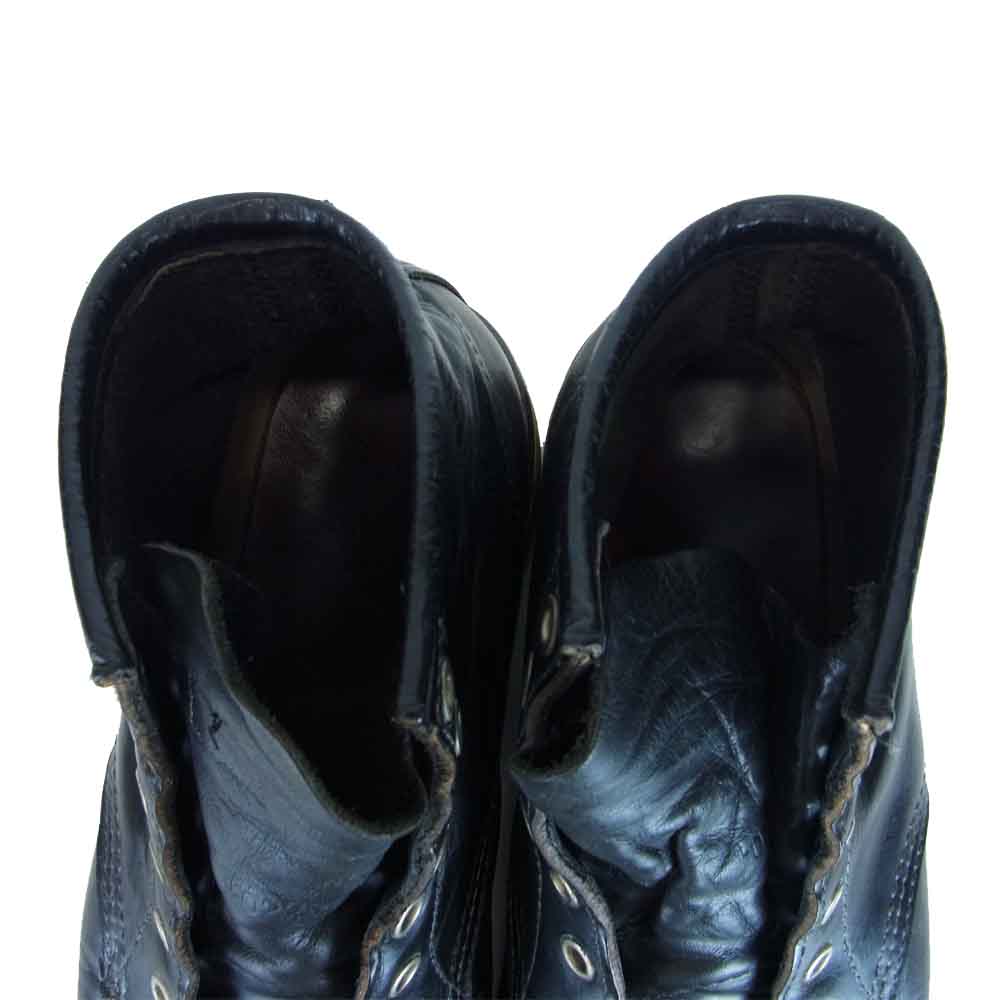 RED WING レッドウィング 8179 刺繍羽タグ 6inch MOC TOE モックトゥ ブーツ ブラック系【中古】