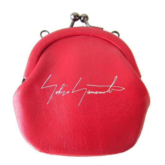 Yohji Yamamoto ヨウジヤマモト discord ディスコード Frame purse Coin Case Red コインケース レッド系【中古】