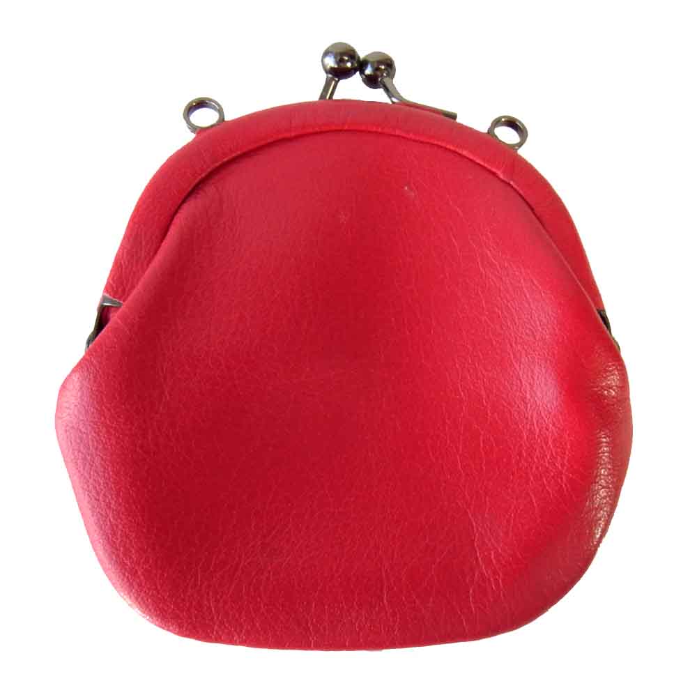 Yohji Yamamoto ヨウジヤマモト discord ディスコード Frame purse Coin Case Red コインケース レッド系【中古】