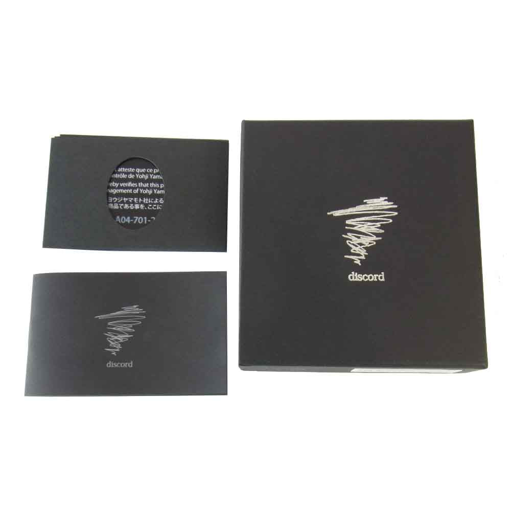 Yohji Yamamoto ヨウジヤマモト discord ディスコード Frame purse Coin Case Red コインケース レッド系【中古】