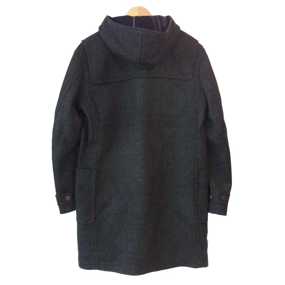 RRL ダブルアールエル 782804810001 ダブルフェイスド ウール ダッフル コート グレー×カーキ S【美品】【中古】