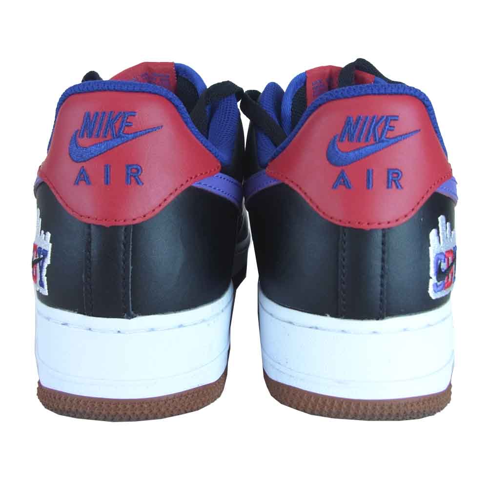 NIKE ナイキ cq7506-084 AIR FORCE 1 07 LE エアフォース1 SBY 渋谷ハロウィン PSYCHICPURPLE SHIBUYA HALLOWEEN ブラック系 パープル系 28cm【美品】【中古】
