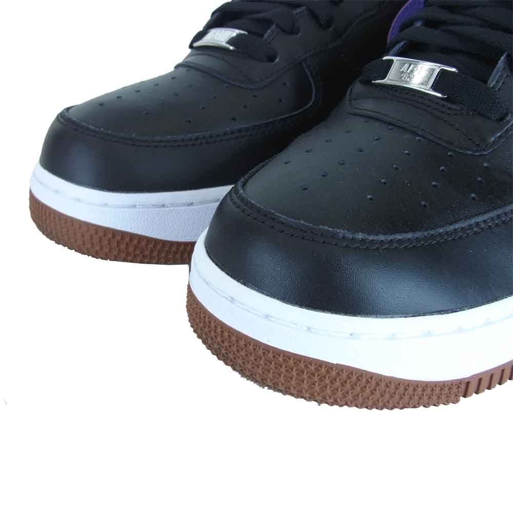 NIKE ナイキ cq7506-084 AIR FORCE 1 07 LE エアフォース1 SBY 渋谷ハロウィン PSYCHICPURPLE SHIBUYA HALLOWEEN ブラック系 パープル系 28cm【美品】【中古】