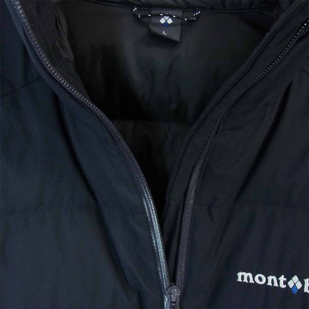mont-bell モンベル 1101501 パーマフロストダウン ライトダウン パーカー ブラック系 L【中古】