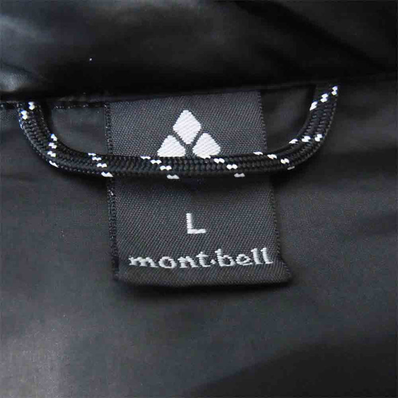 mont-bell モンベル 1101501 パーマフロストダウン ライトダウン パーカー ブラック系 L【中古】