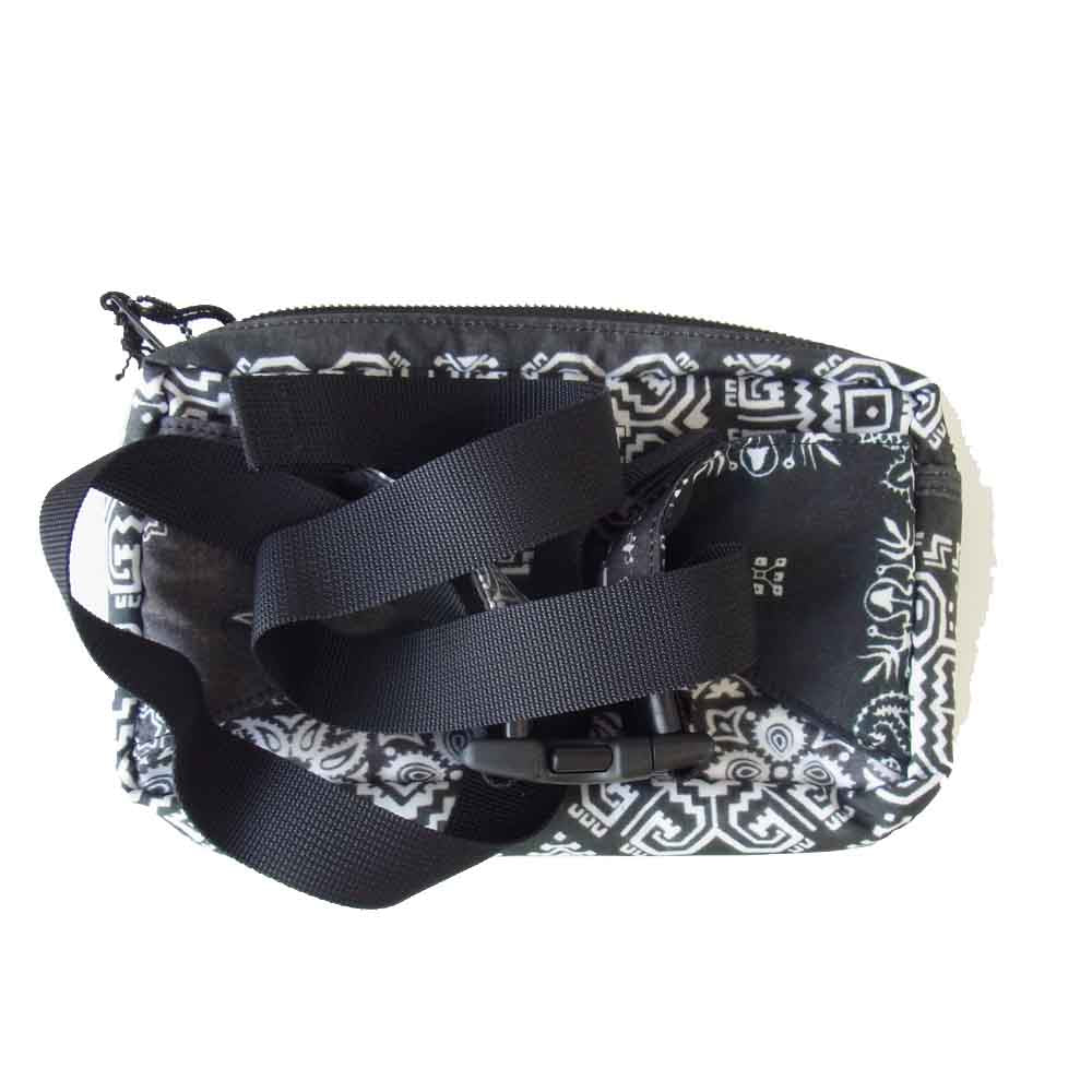 NEIGHBORHOOD ネイバーフッド × PORTER ポーター NHPT . WAIST / E-LUGGAGE パッチワーク バンダナ ウエスト ポーチ マルチカラー系 F【新古品】【未使用】【中古】