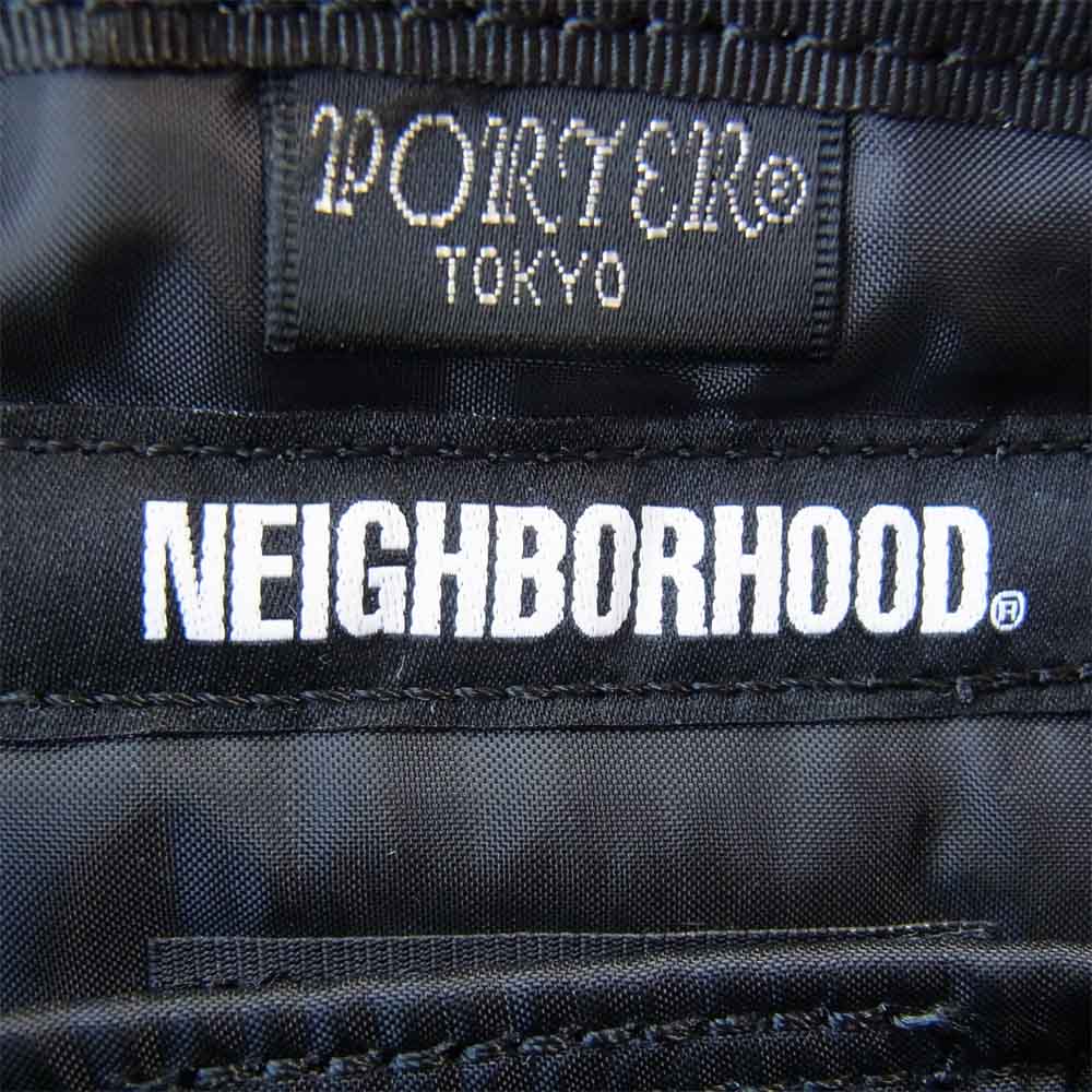 NEIGHBORHOOD ネイバーフッド × PORTER ポーター NHPT . WAIST / E-LUGGAGE パッチワーク バンダナ ウエスト ポーチ マルチカラー系 F【新古品】【未使用】【中古】