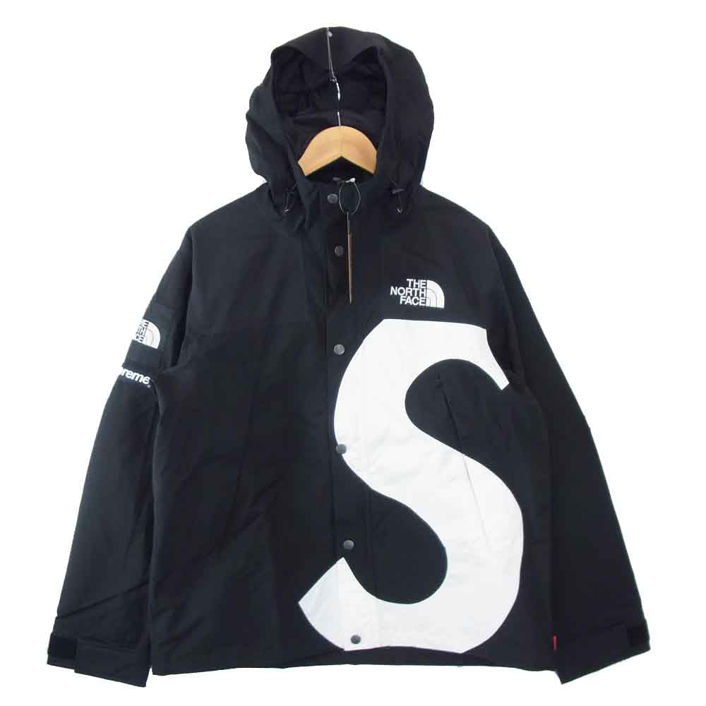 Supreme シュプリーム × The North Face ノースフェイス S Logo Mountain Jacket Sロゴ マウンテン ジャケット ブラック系 USA S【新古品】【未使用】【中古】