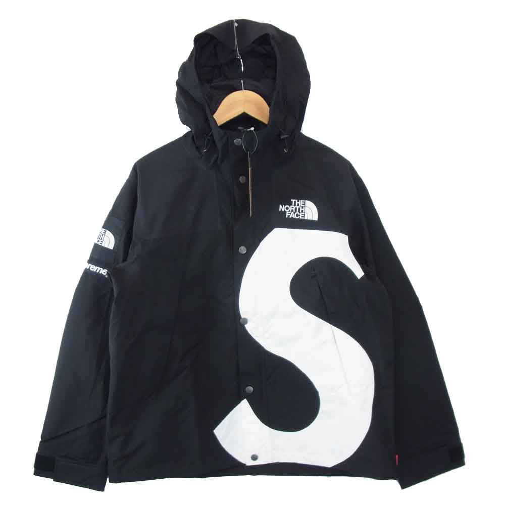 Supreme シュプリーム × The North Face ノースフェイス S Logo Mountain Jacket Sロゴ マウンテン  ジャケット ブラック系 USA S【新古品】【未使用】【中古】