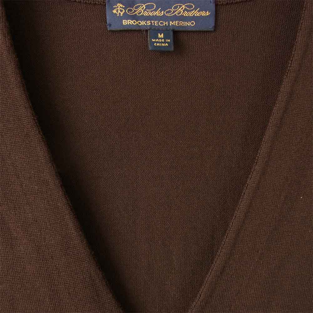 Brooks Brothers ブルックスブラザーズ ニット ベスト ブラウン系 M【美品】【中古】