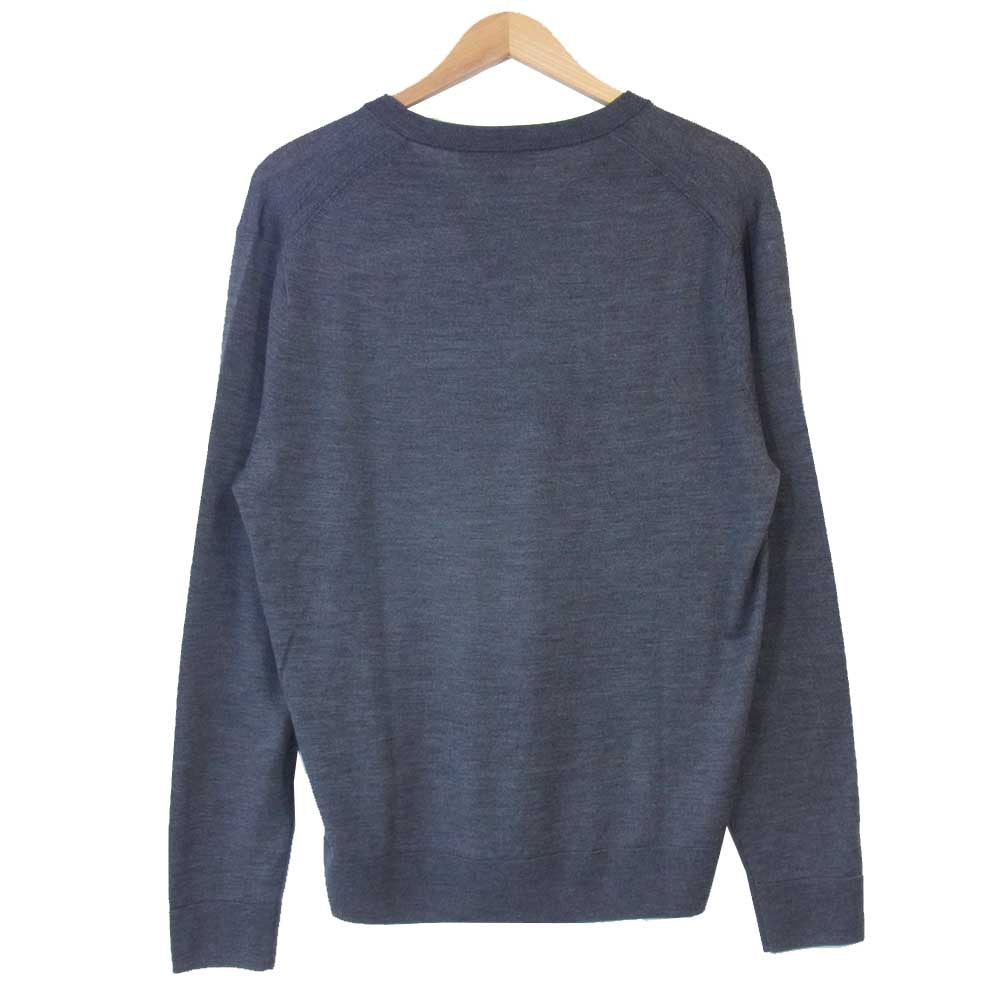 Brooks Brothers ブルックスブラザーズ Vネック ニット グレー系 M【美品】【中古】